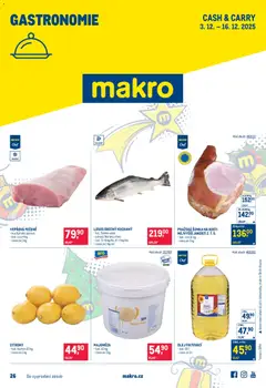 Náhled letáku Makro leták - Gastronomie od 03.12.2025