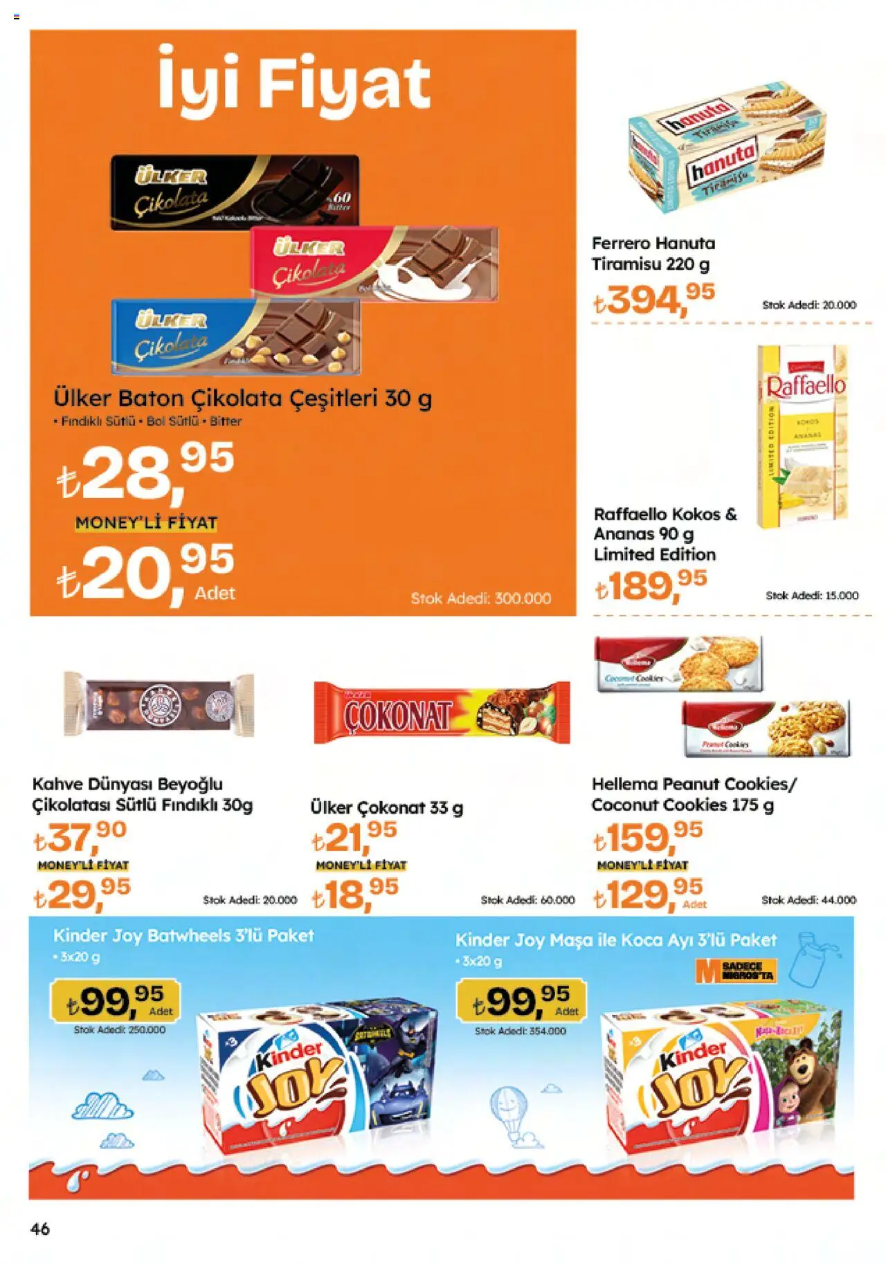 Migros Katalog - Migroskop - 26.06.2025 tarihinden itibaren geçerlidir | Sayfa: 46 | Ürünler: Masa, Kahve, Çikolata, Ananas