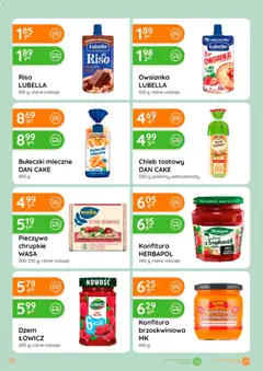 Pogląd oferty "Eurocash gazetka" - ważna od 02.04.2026 | Strona: 39 | Produkty: Pieczywo, Malina, Chleb tostowy, Mleka