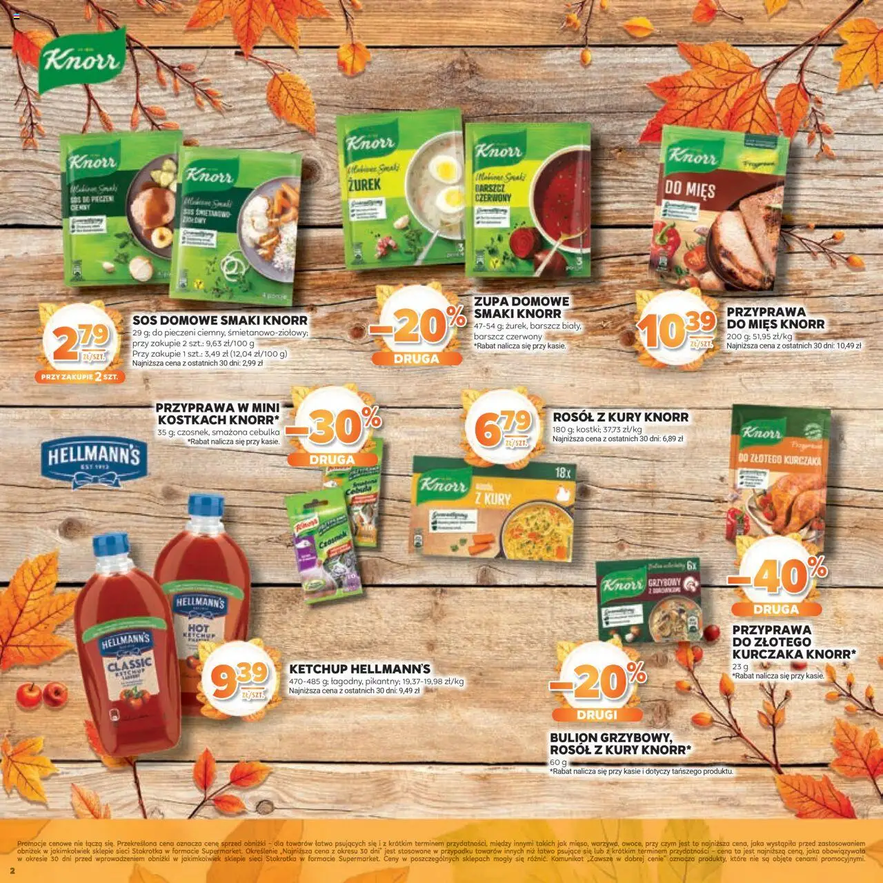 Stokrotka Gazetka - Jesiennie Inspiracje od 16.10.2025 | Strona: 2 | Produkty: Barszcz, Ketchup, Stokrotka, Zurek