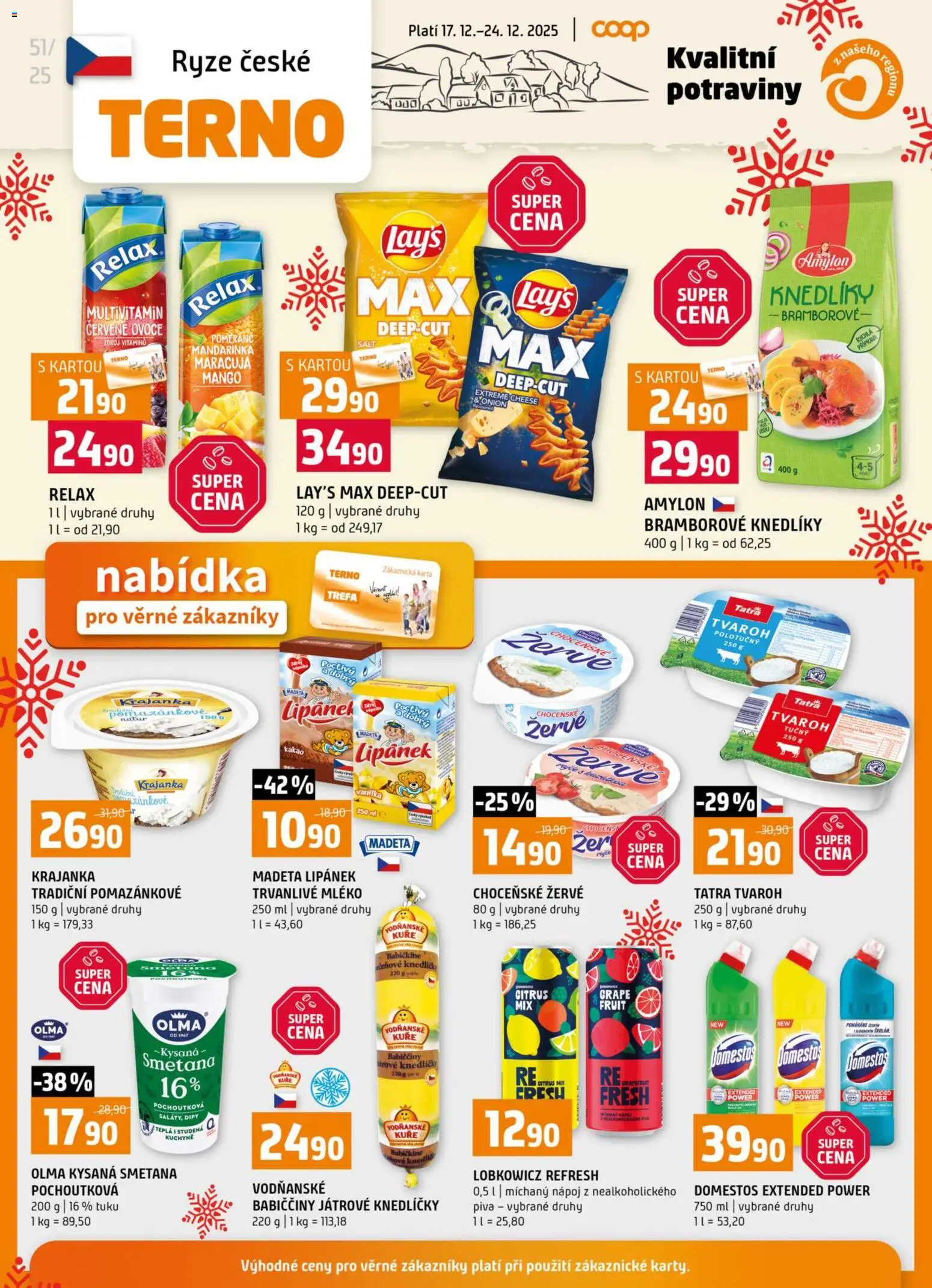 Terno leták - Zlín  od 17.12.2025 | Strana: 24 | Produkty: Maracuja, Ovoce, Domestos, Kuchyně