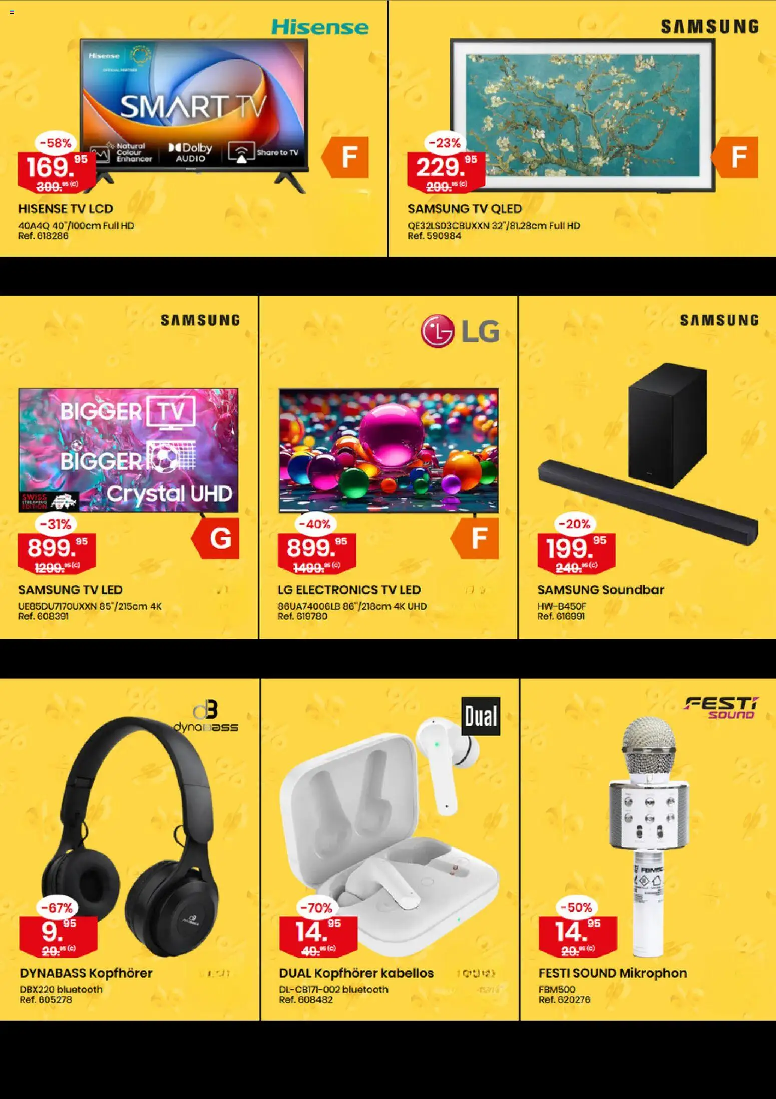 Conforama - Black Friday – gültig ab 20.11.2025 | Seite: 3 | Produkte: TV, Kopfhörer, LG, Hisense