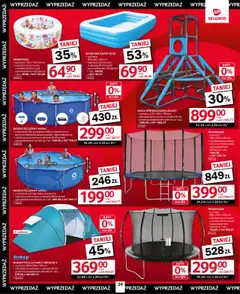 Selgros cash&carry Gazetka - Oferta przemysłowa od 31.07.2025 | Strona: 26 | Produkty: Trampolina, Basen