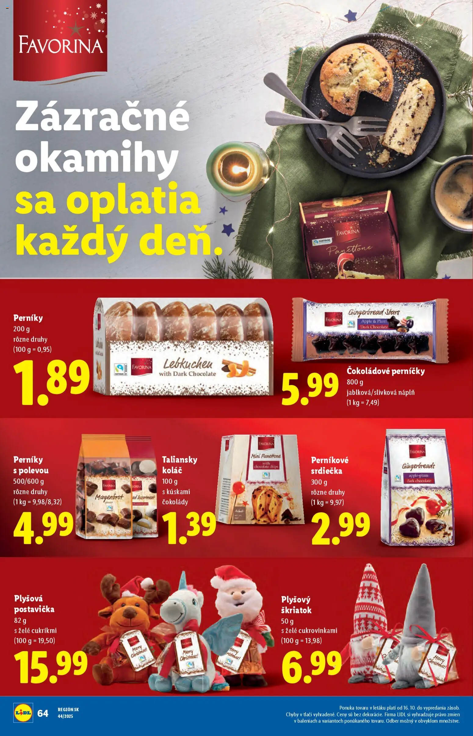 Nové Lidl akcie – leták je platný od 27.10.2025 | Strana: 72 | Produkty: Koláč, Apple