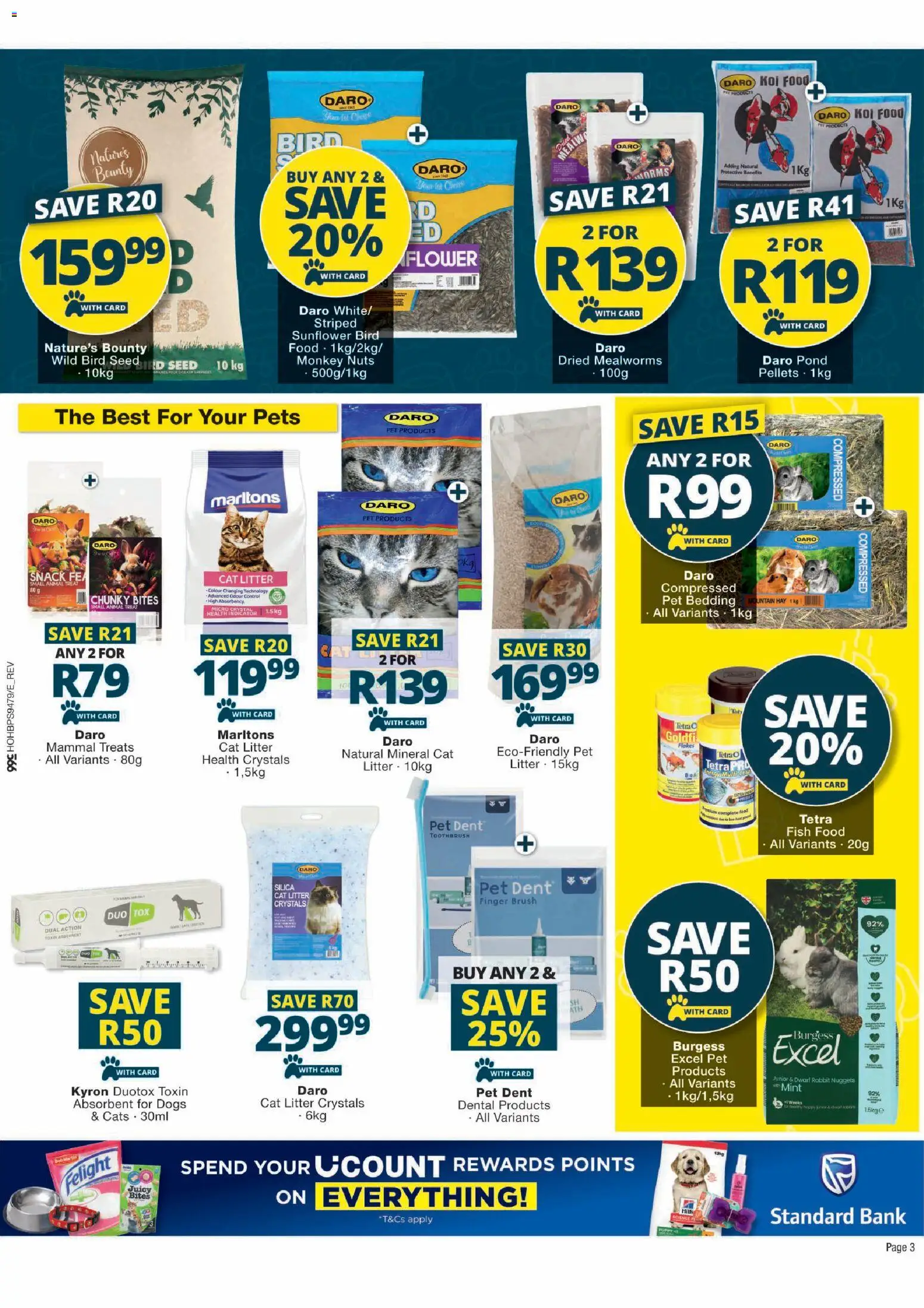 New Checkers catalogue – valid from 12.01.2026 | Page: 3 | Products: Brush, Fish, Nuts, Toothbrush