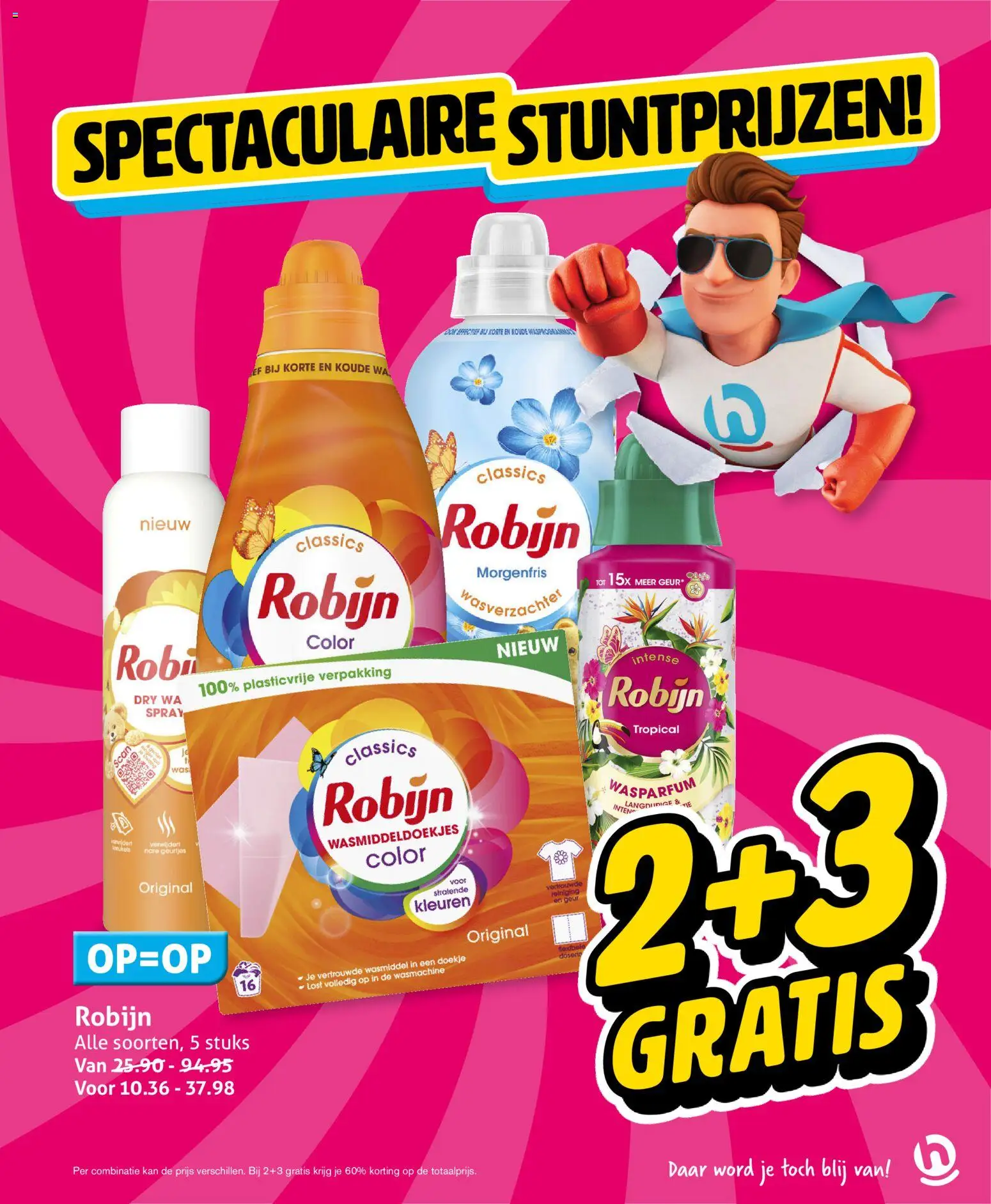 {H1} | Pagina: 3 | Producten: Wasmiddel, Robijn, Kan, Wasmachine