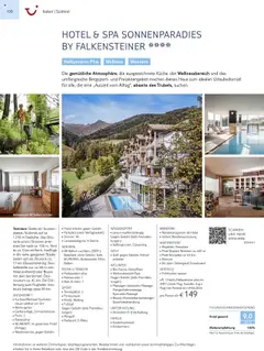 TUI Urlaub mit eigener Anreise 2025/26 ab 01.11.2025 gültig | Seite: 190 | Produkte: Babybett, Walking, Ski, Snowboard