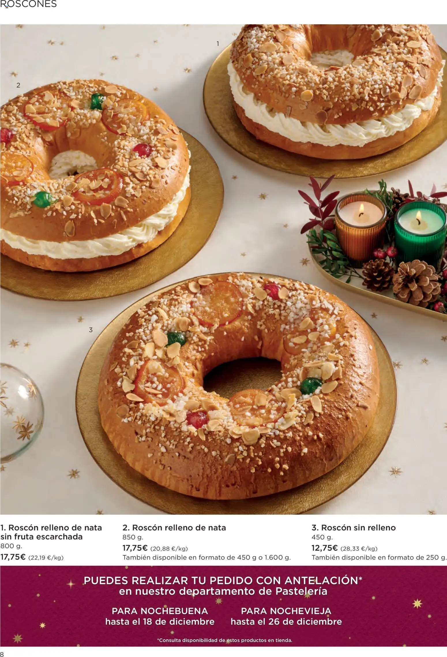 Supercor - Especial Pastelería Navidad │ válido desde el 05.12.2025 | Página: 8
