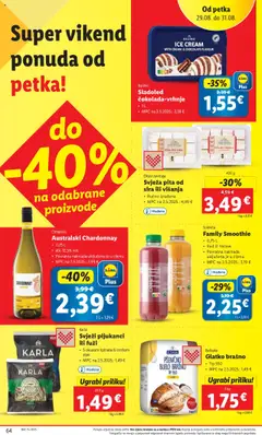 Lidl katalog | vrijedi od 25.08.2025 | Stranica: 64