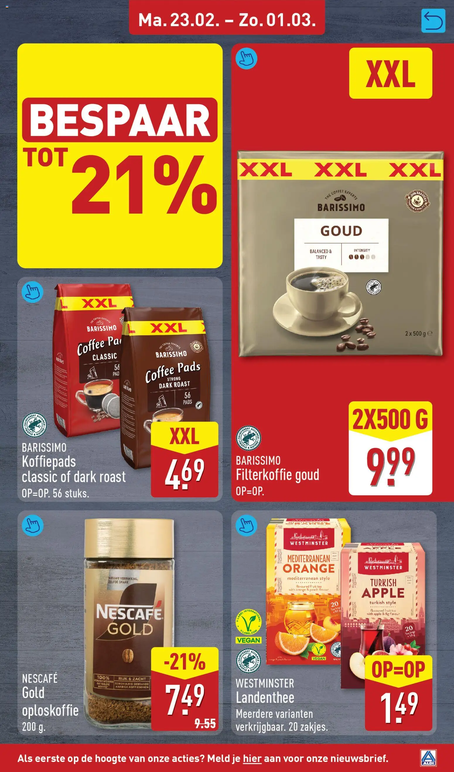 {H1} | Pagina: 13 | Producten: Koffiebonen, Pads, Fruit, Nescafe