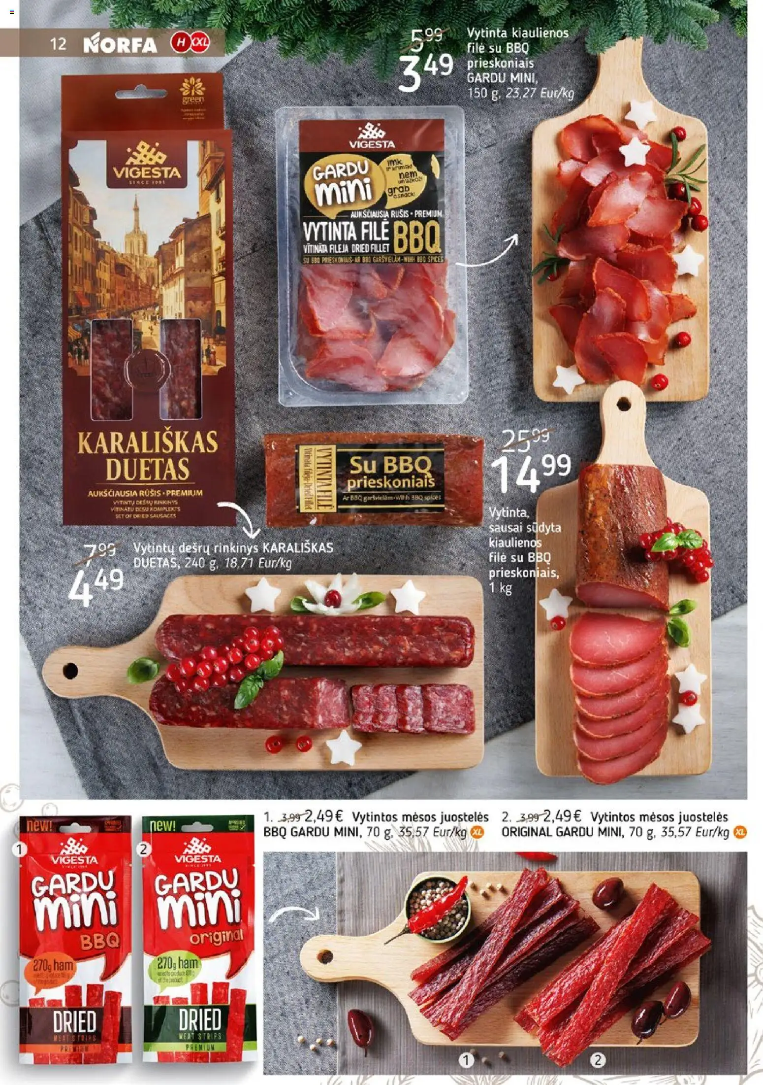 NORFA akcijos nuo 09.12.2025 | Puslapis: 12 | Prekių: Kiaulienos