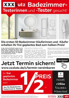 XXXL Lutz Bad Spezial gültig ab dem 27.07.2025