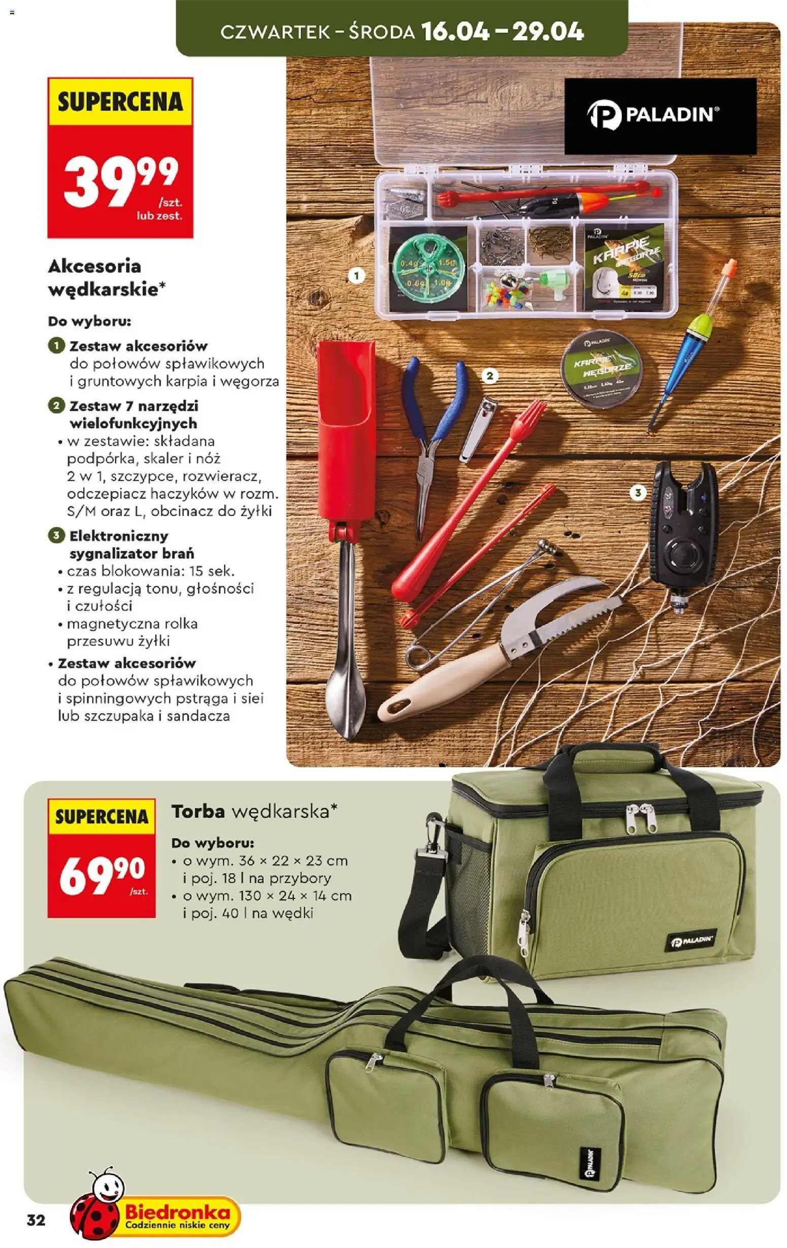 Biedronka gazetka - Hity i inspiracje od 11.04.2026 | Strona: 32 | Produkty: Torba