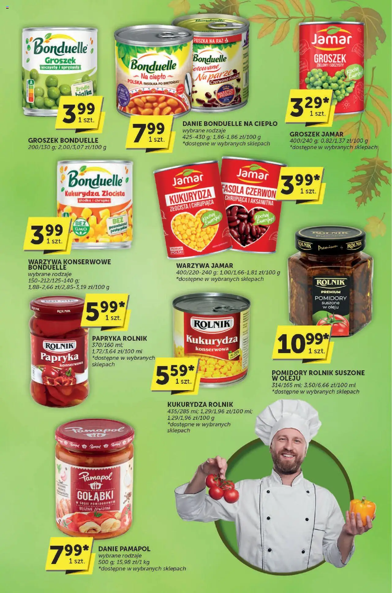 ABC Gazetka - Katalog od 18.09.2025 | Strona: 17 | Produkty: Groszek, Papryka, Pomidory, Warzywa