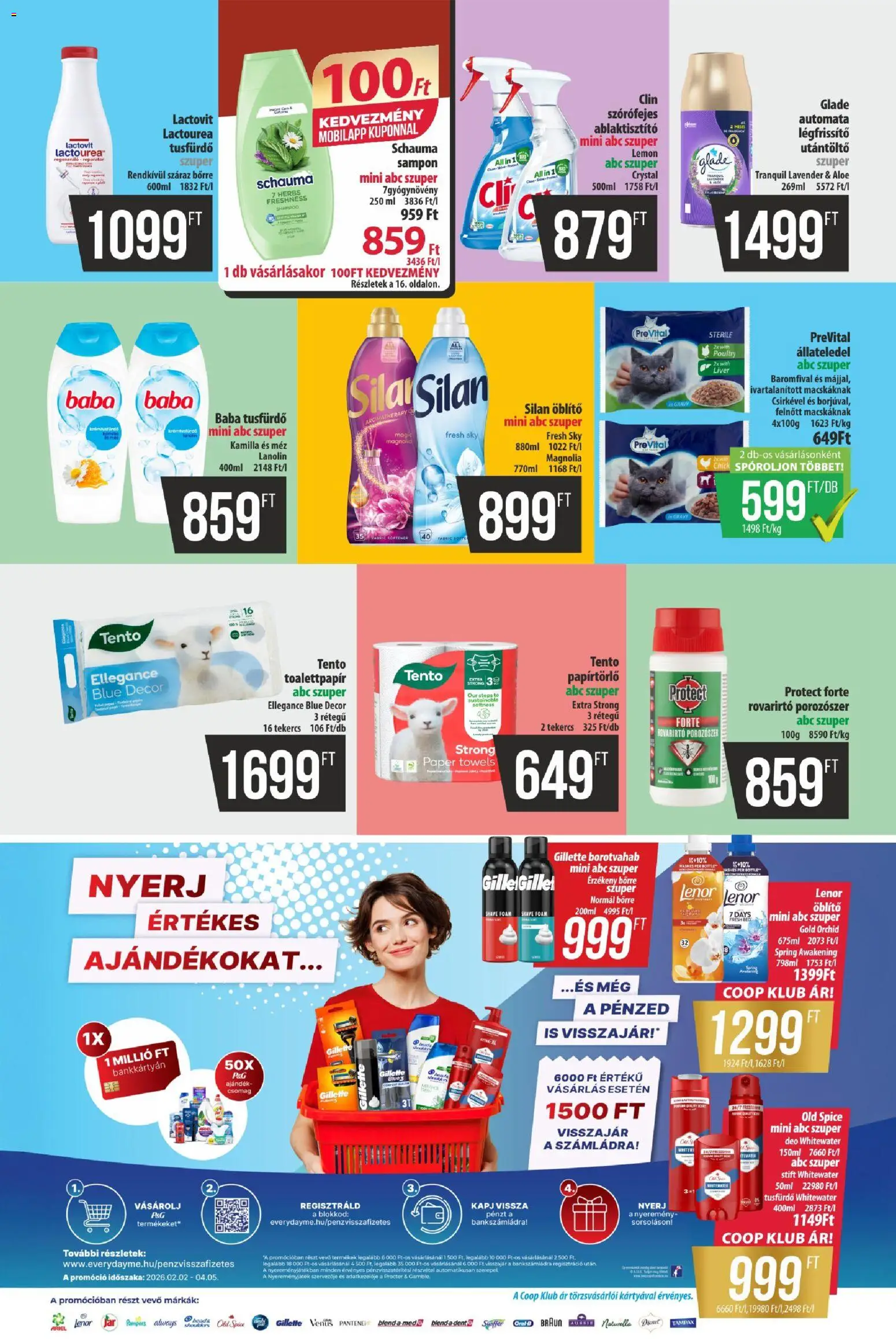 COOP akciós ujság - amely érvényes a következő dátumtól: 26.03.2026 | Oldal: 15 | Termékek: Méz, Öblítő, Légfrissítő, Borotvahab