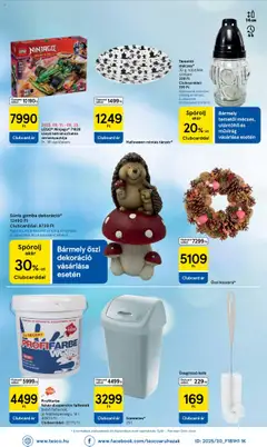 Tesco akciós ujság - amely érvényes a következő dátumtól: 18.09.2025 | Oldal: 8