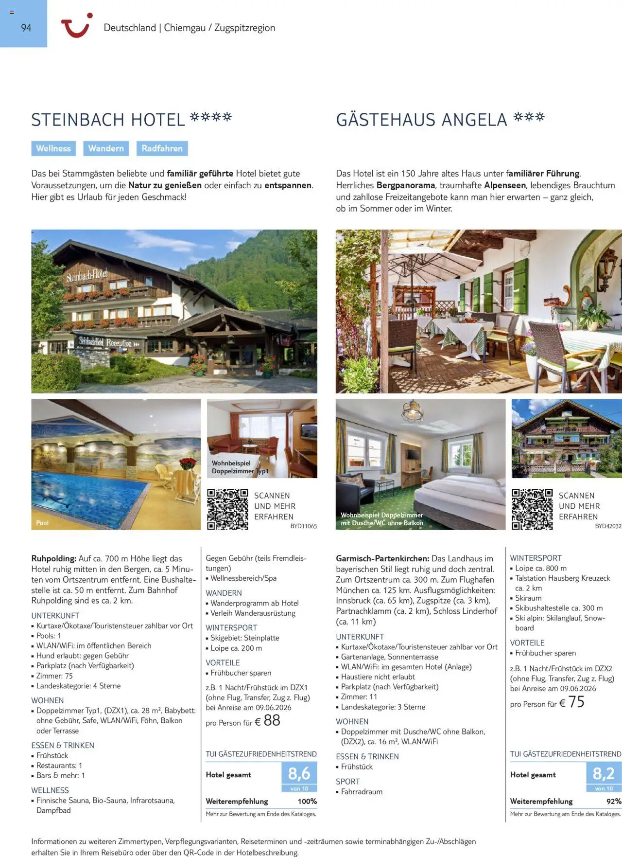 Aida - Urlaub mit eigener Anreise  – gültig ab 01.11.2025 | Seite: 94 | Produkte: Babybett, Ski