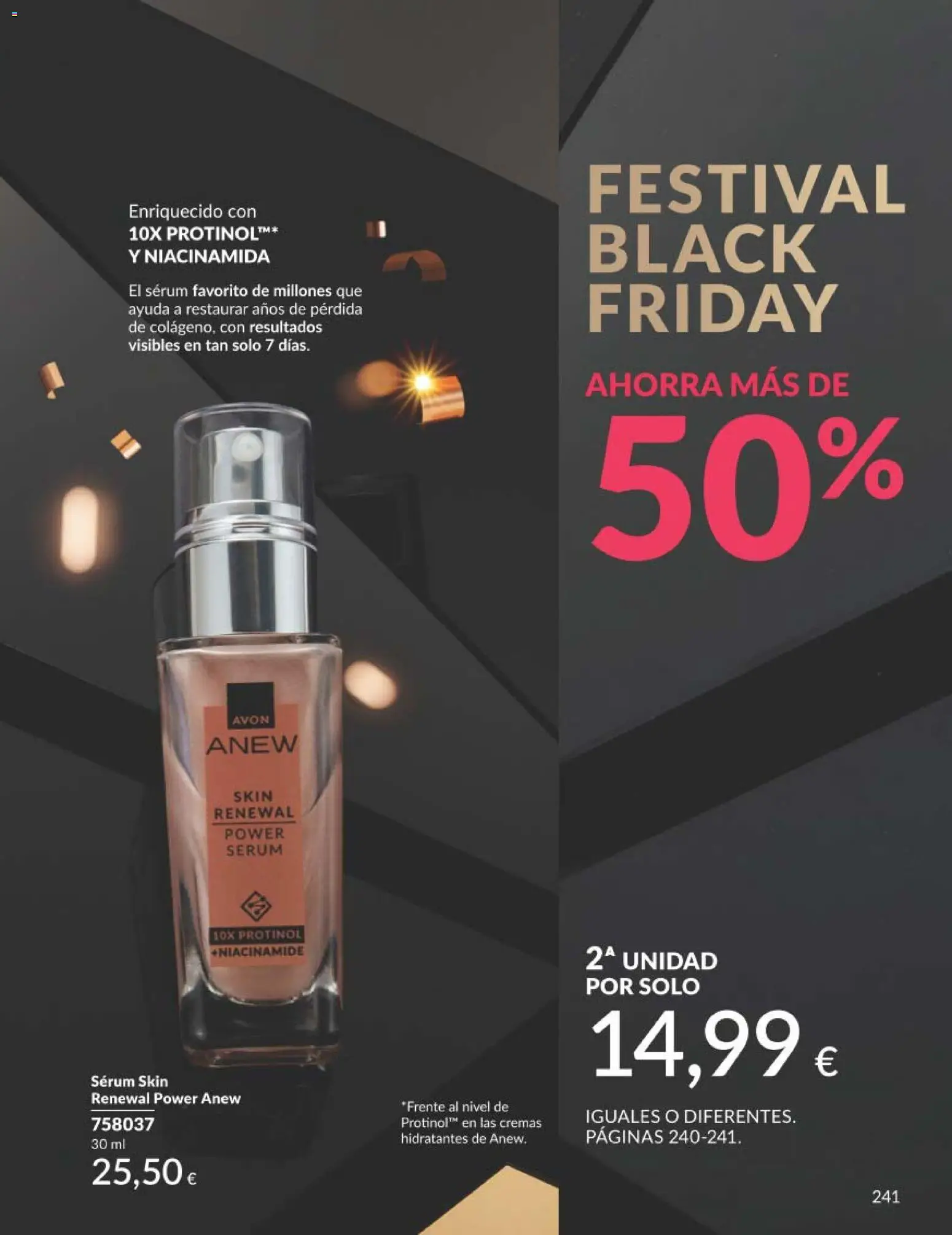 Catálogo AVON campaña 11 Black Friday │ válido desde el 01.11.2025 | Página: 241 | Productos: Sérum