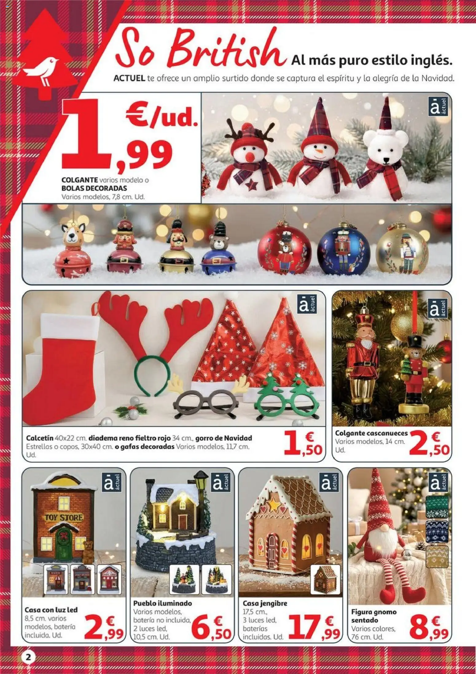 Alcampo - Decoració Nadal HP Cat │ válido desde el 06.11.2025 | Página: 2 | Productos: Té, Batería