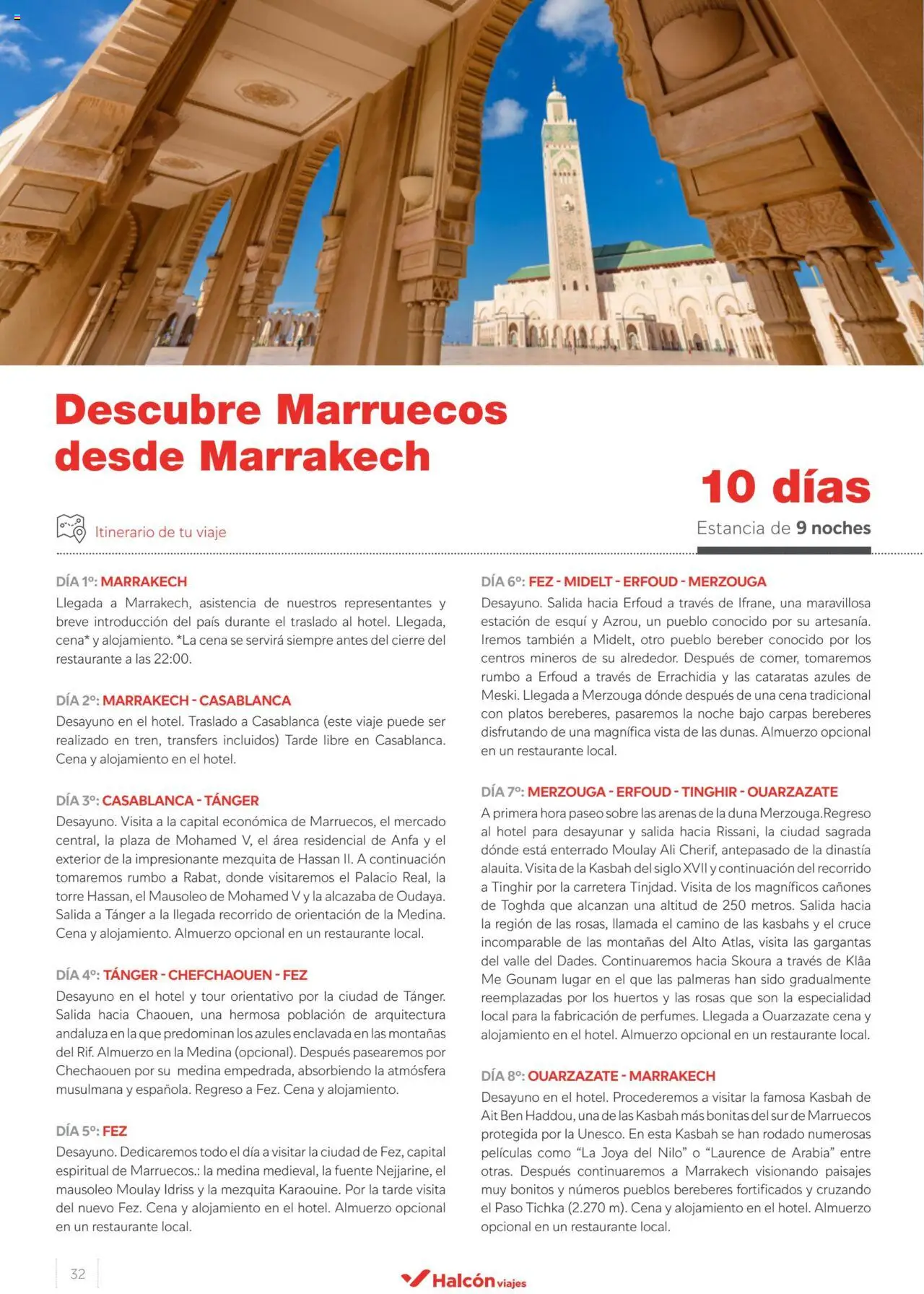 Halcón Viajes Marruecos  │ válido desde el 10.05.2024 | Página: 32 | Productos: Palmeras