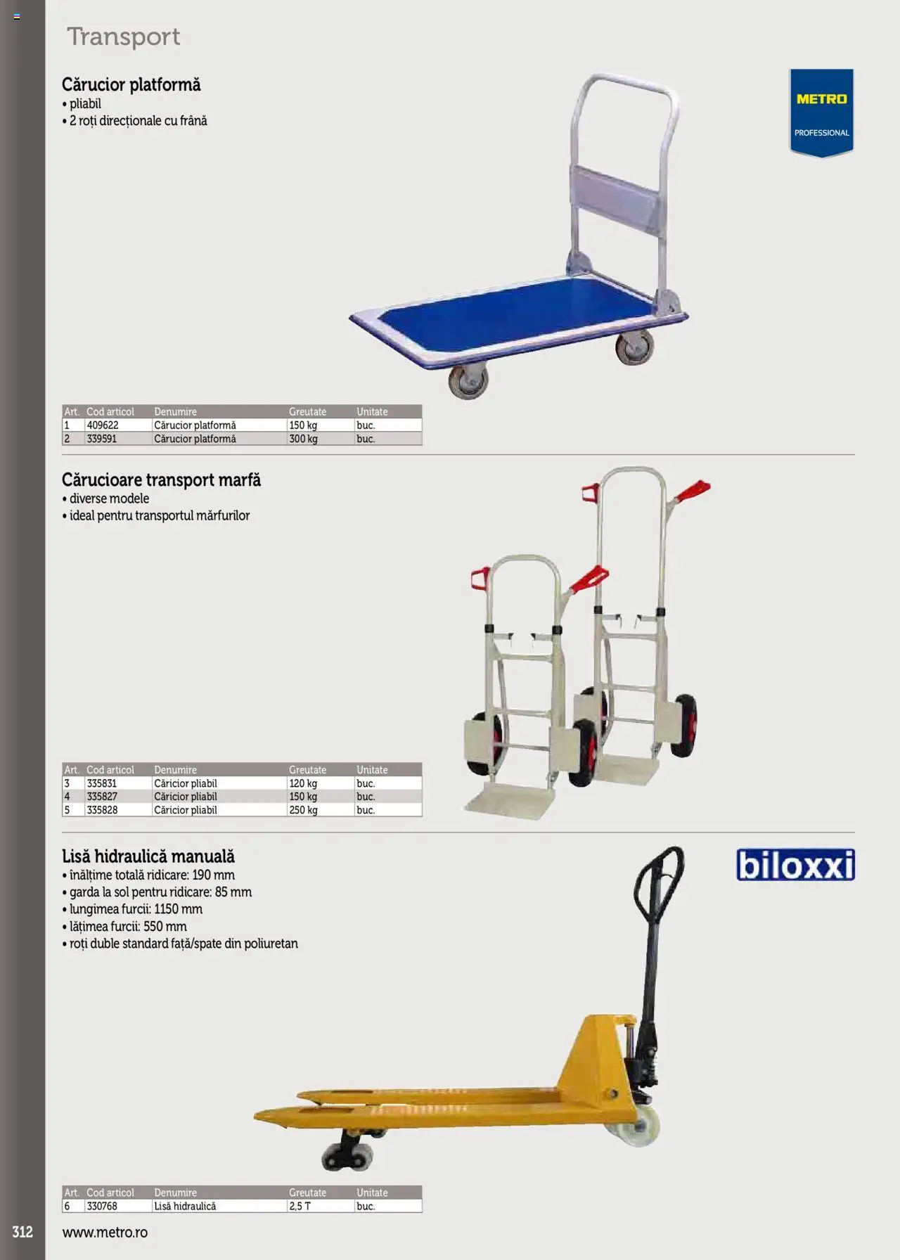 Noul catalog Metro – valabil de la 17.09.2025 | Pagină: 312