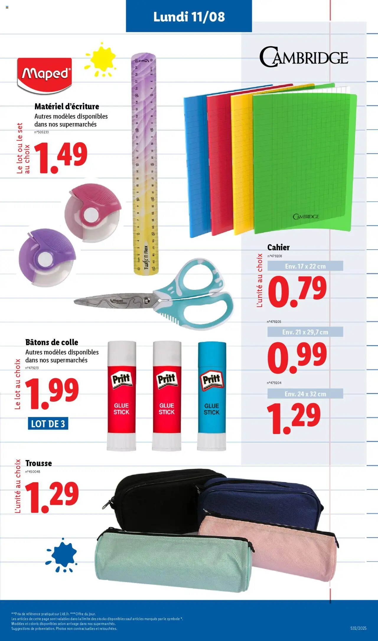  | Page: 65 | Produits: Notebook, Colle