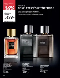 Katalógus AVON 2026 januári - amely érvényes a következő dátumtól: 01.01.2026 | Oldal: 106 | Termékek: Kölni