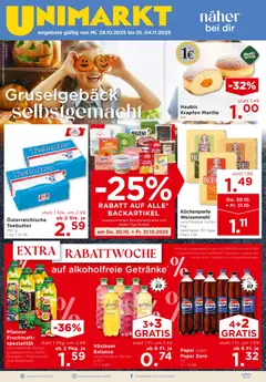Unimarkt Nord ab 29.10.2025 gültig