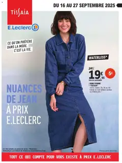 E.Leclerc - Prévisualisation de E.Leclerc - E-catalogue Tisaia valide à partir de 16.09.2025