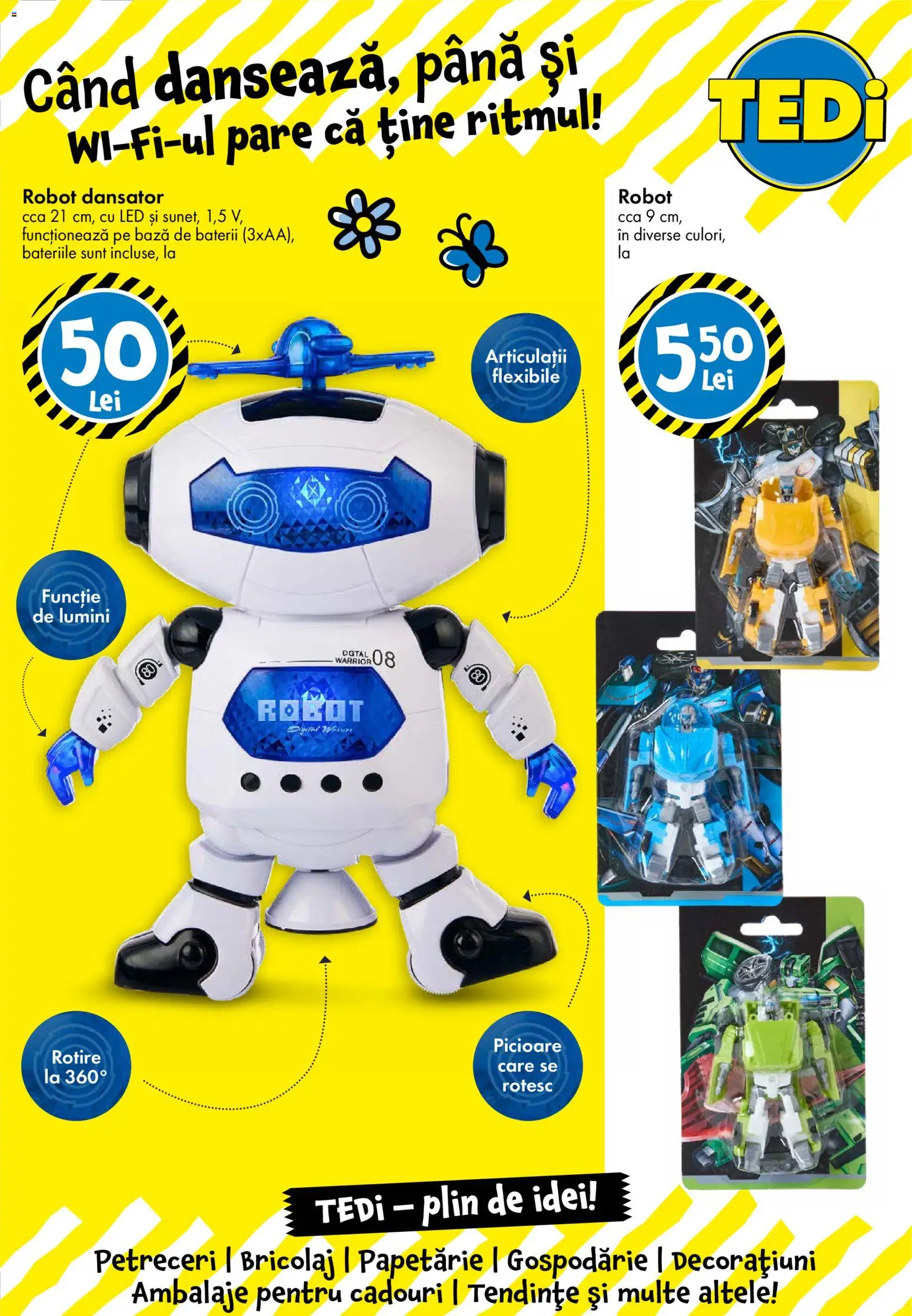 Noul catalog TEDi – valabil de la 13.03.2026 | Pagină: 13 | Produse: Robot, Babak, Baterii
