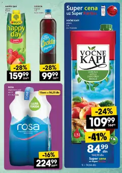 Idea katalog - važi od 10.07.2025 | Strana: 39 | Proizvode: Jagoda, Negazirana voda, Voda
