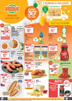 Náhled letáku Globus leták - Praha Zličín od 29.04.2026
