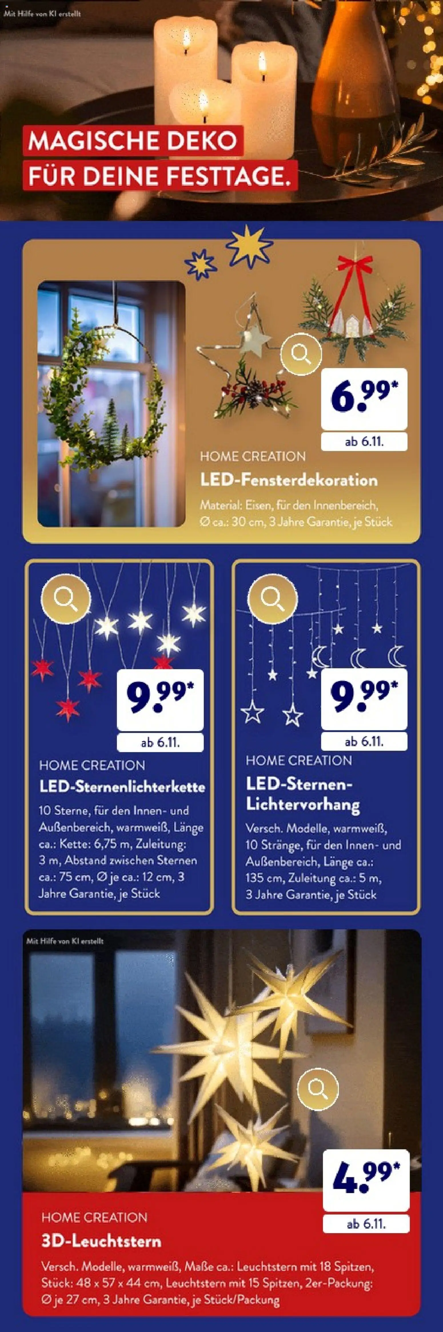 Aldi Süd Weihnachtsbroschüre November 2025 – gültig ab 01.11.2025 | Seite: 3
