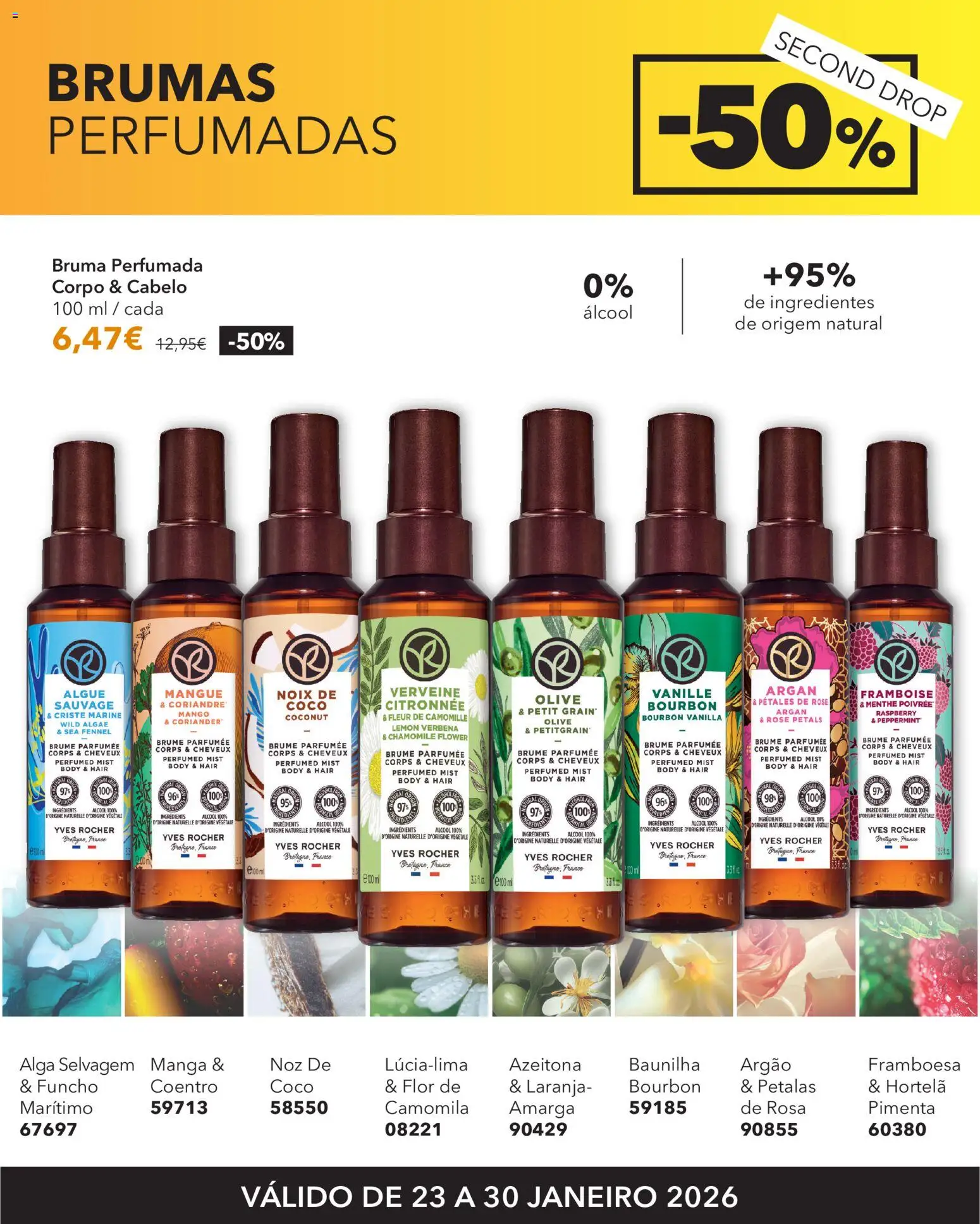 Yves Rocher - Second drop │ válido de 23.01.2026 | Página: 8 | Produtos: Pimenta, Hortelã