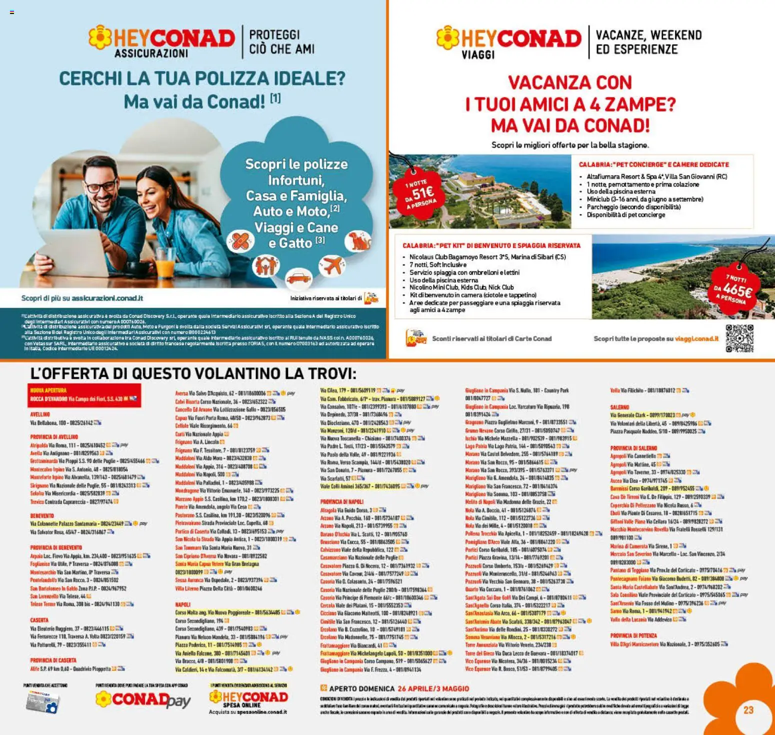 Volantino Conad del 22.04.2026 | Pagina: 23 | Prodotti: Piscina