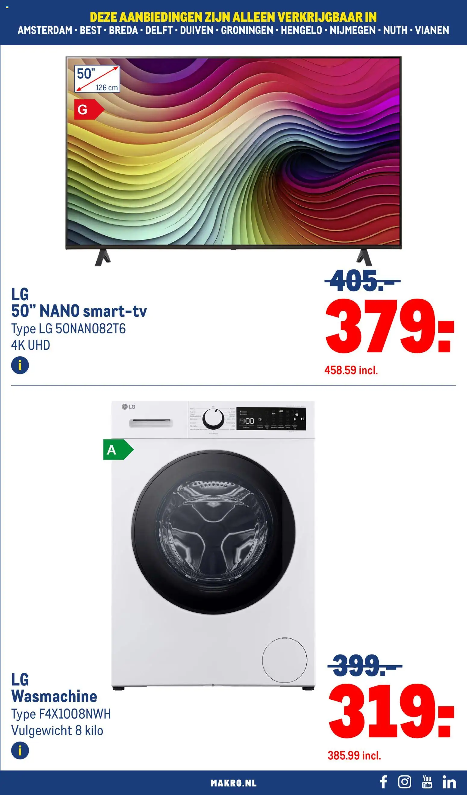 {H1} | Pagina: 29 | Producten: Wasmachine