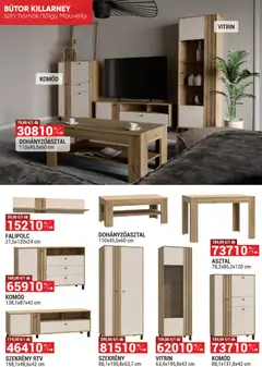 Merkury Market akciós újság - amely érvényes a következő dátumtól: 01.04.2026 | Oldal: 24 | Termékek: Bútor, Komód, Vitrin, Szekrény
