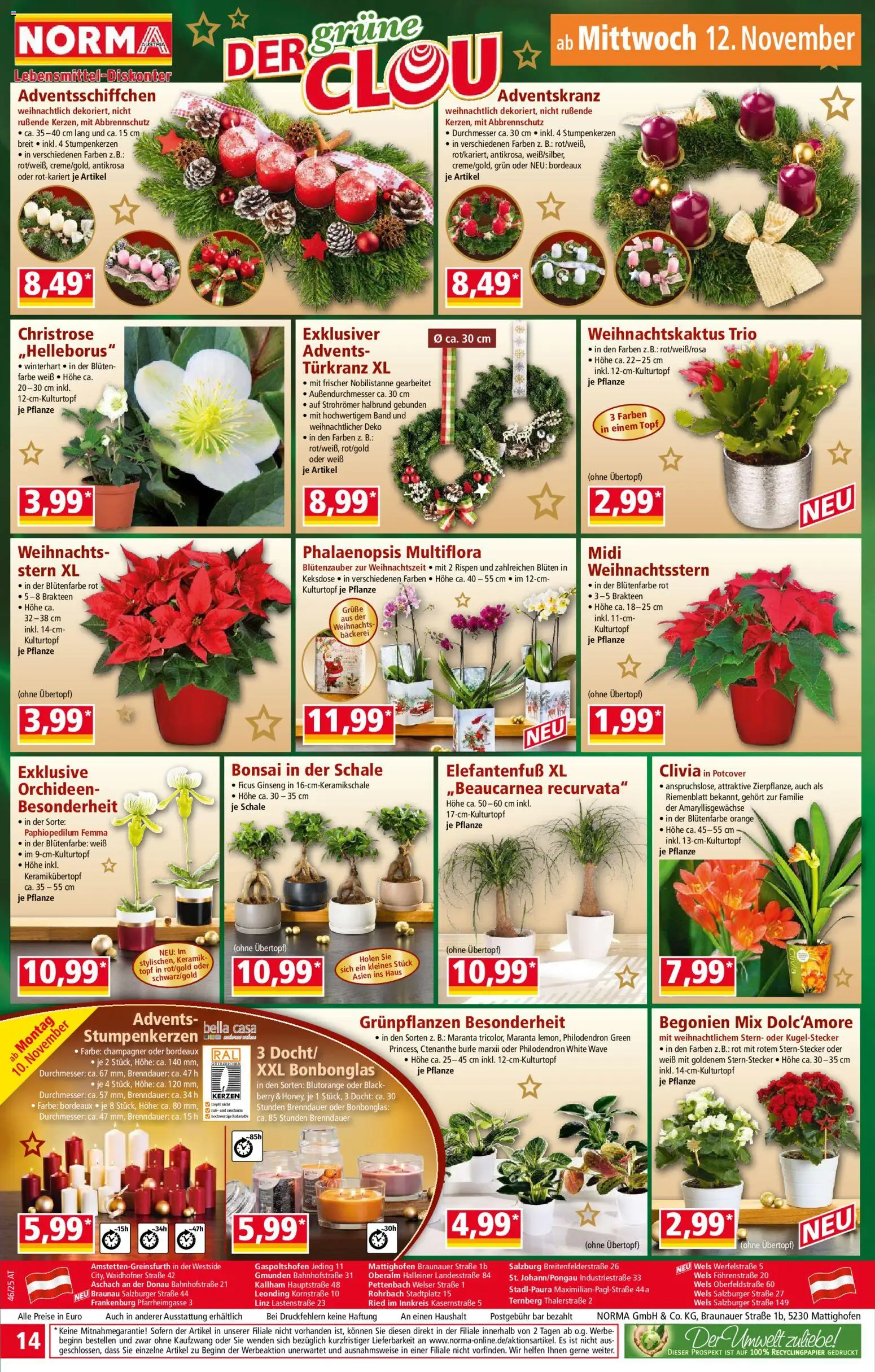 Norma Flugblatt gültig ab 10.11.2025 | Seite: 15 | Produkte: Bäckerei