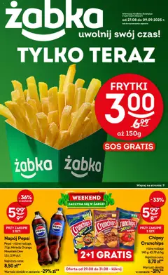 Pogląd oferty "Żabka Gazetka" - ważna od 27.08.2025