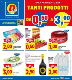 Anteprima del volantino Volantino D Più	 valido a partire dal 04.08.2025