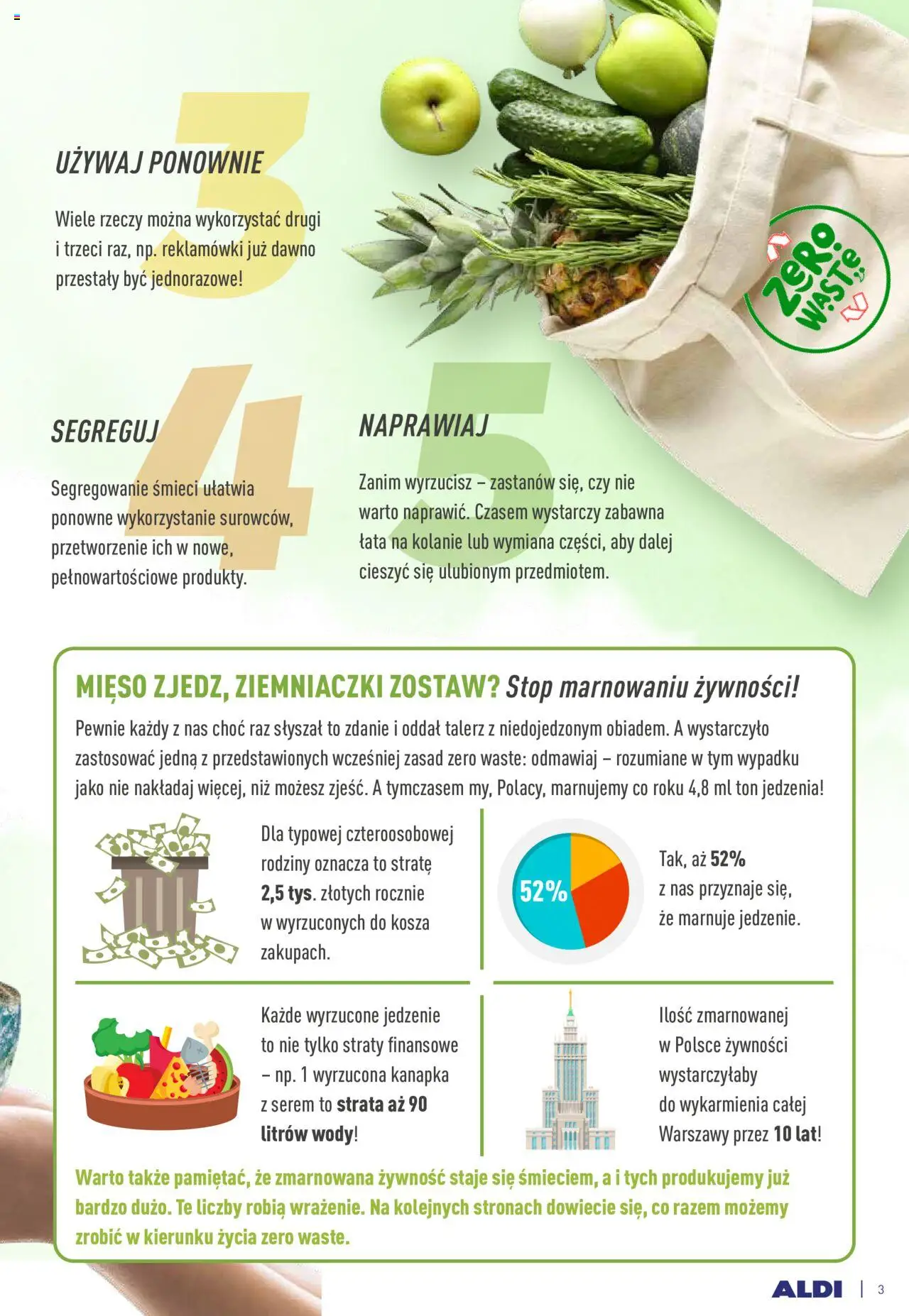 Aldi Gazetka - Zero Waste NiemarnuJEMY od 16.07.2023 | Strona: 3 | Produkty: Opaska do włosów, Konsola do gier, Lakier do paznokci, Podkład do twarzy
