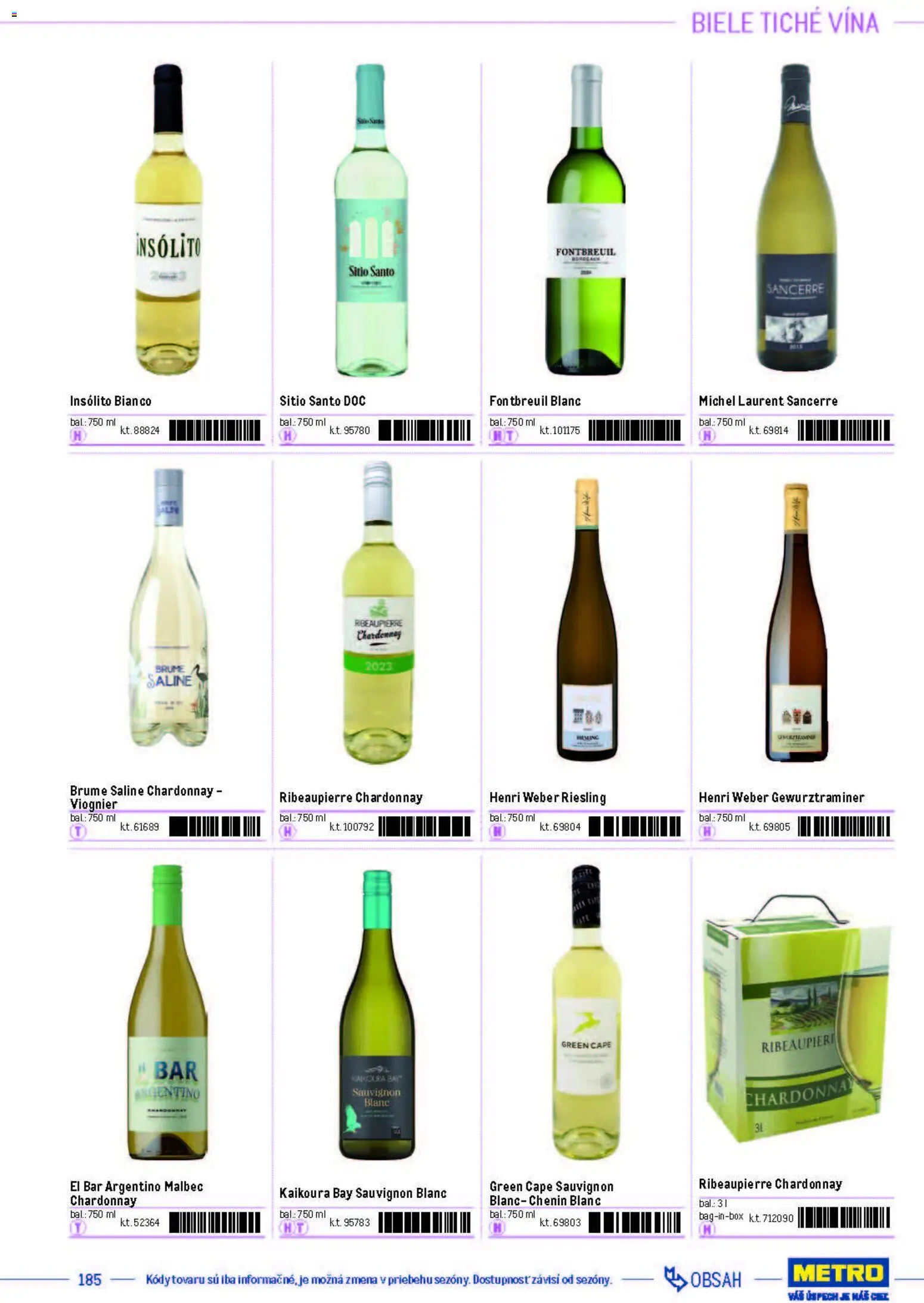 Nové Metro akcie – leták je platný od 05.12.2025 | Strana: 185