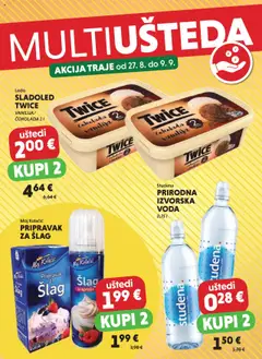 Multiušteda Studenac - Pregled kataloga iz trgovine Studenac, vrijedi od 27.08.2025