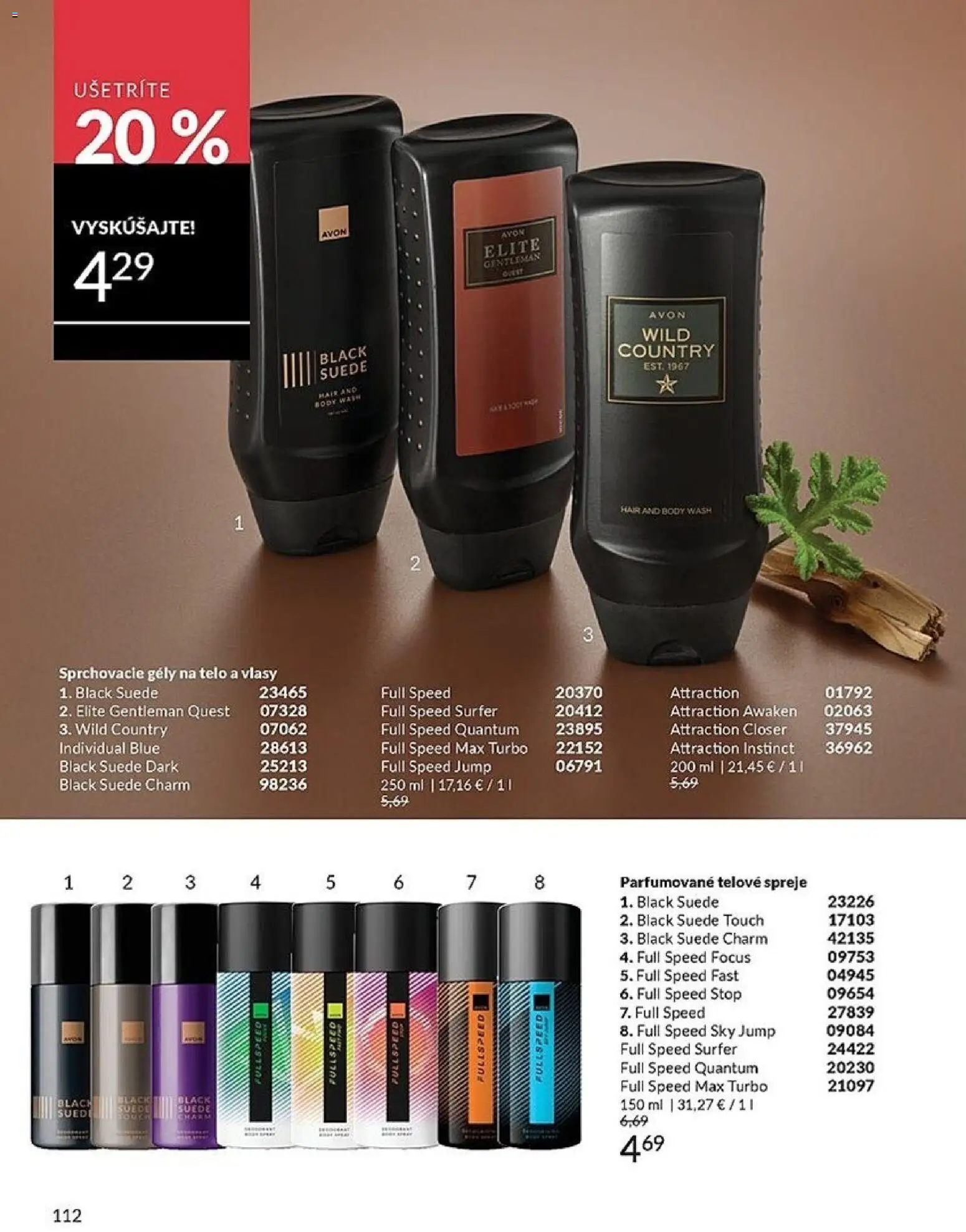 Nové Avon akcie – leták je platný od 01.01.2026 | Strana: 112