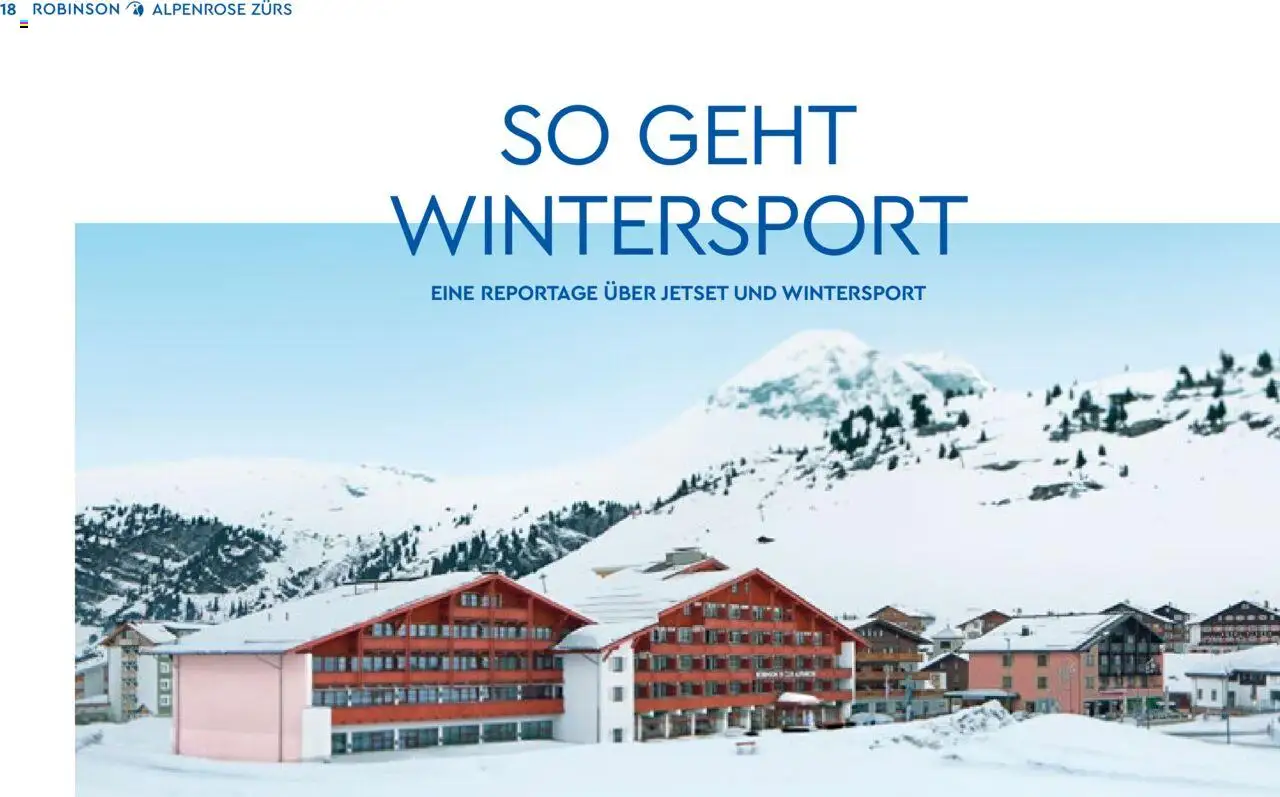 TUI Robinson 2024/25 - Unsere Clubs & Storys - gültig ab dem 04.11.2024 | Seite: 18