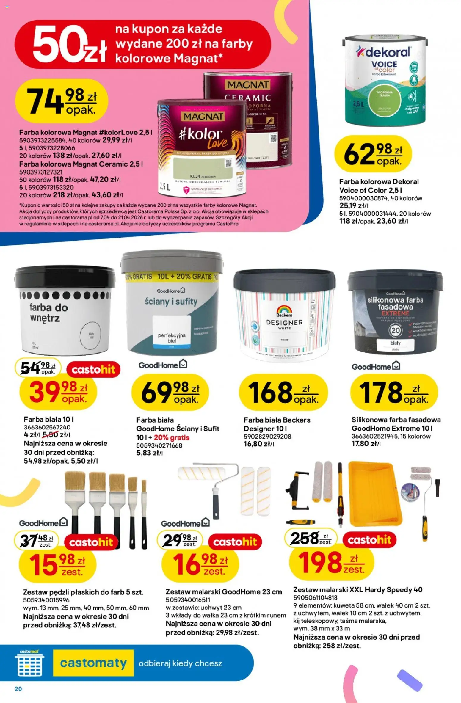 Castorama gazetka od 07.04.2026 | Strona: 20
