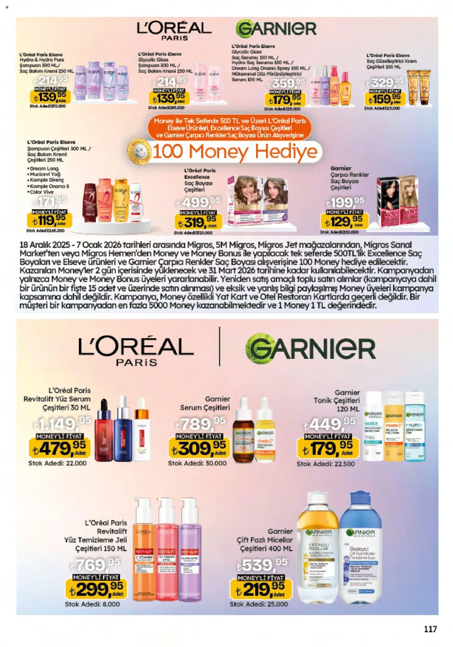 Migros Katalog - 5M Migroskop Dijital - 05.12.2025 tarihinden itibaren geçerlidir | Sayfa: 117 | Ürünler: Şampuan, Krem, Yağ, Ocak