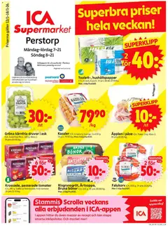 ICA Supermarket - Perstorp - Förhandsvisning av reklamblad från butik ICA Supermarket aktuell från 12.01.2026