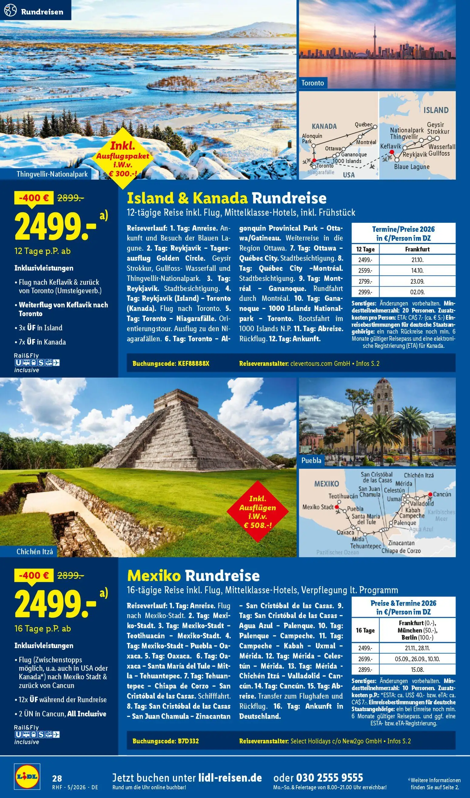 Lidl Reisen Prospekt 	 – gültig ab 29.04.2026 | Seite: 28 | Produkte: Uhr