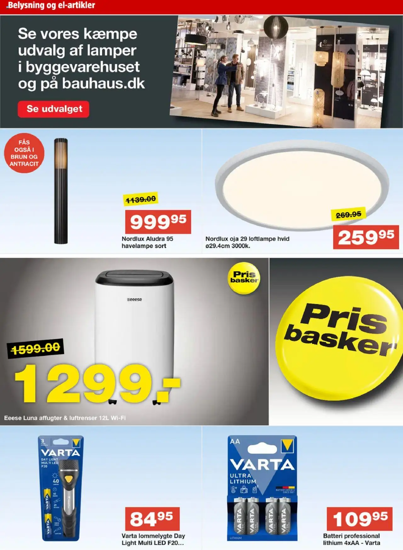 Bauhaus tilbudsavis – gyldig fra 20.10.2025 | Side: 11 | Produkter: Luftrenser, Batteri